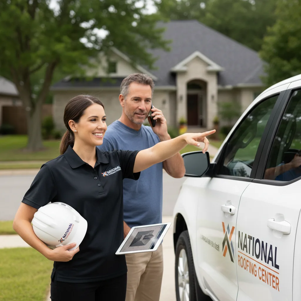 National Roofing Center customer support in Windfall